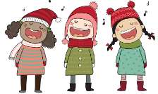 Kids Caroling